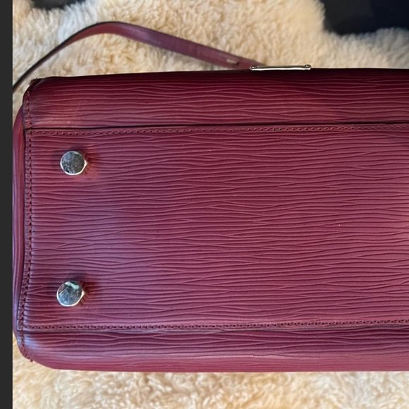 RARE Rebecca Minkoff Burgundy Crossbody Satchel - Picture 4 of 4